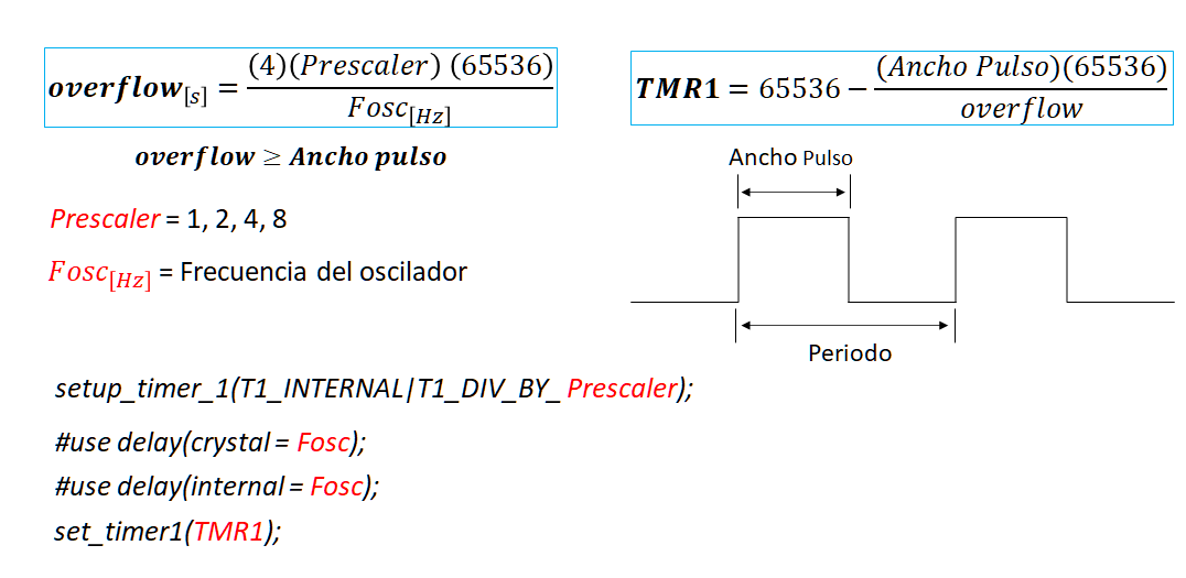 Timer 1 Temporizador Contador PWM Pic C Compiler MICROCHIPOTLE